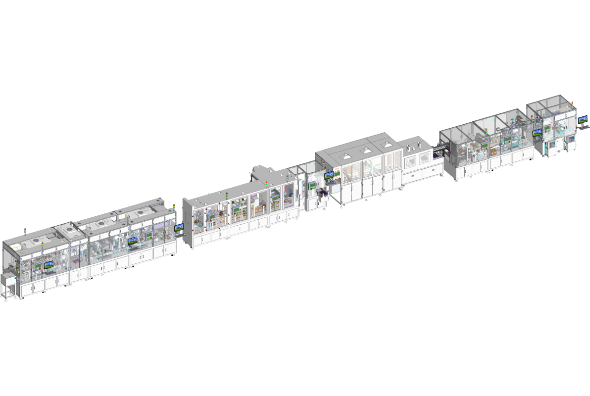 鋼殼扣式電池全自動PACK線